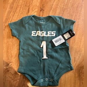 Eagles hurts baby onesie